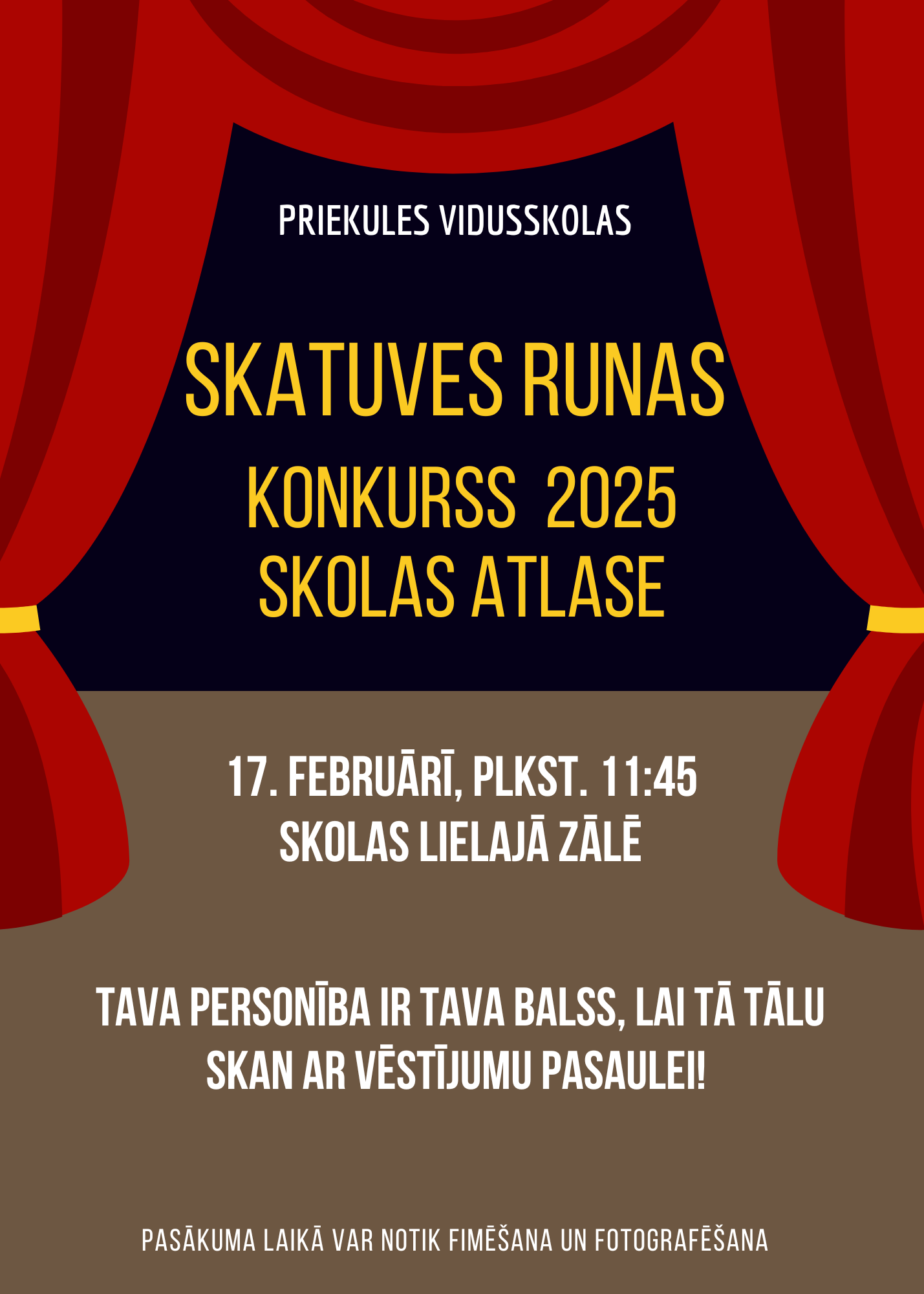 Runas konkurss 2025